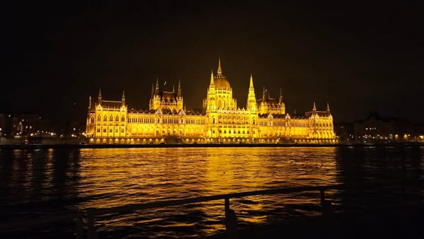 Budapest Parliament Building at Night, photo by Raisondetroy 2024